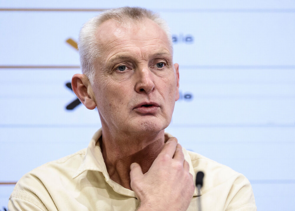 Žarko Paspalj na konferenciji za medije