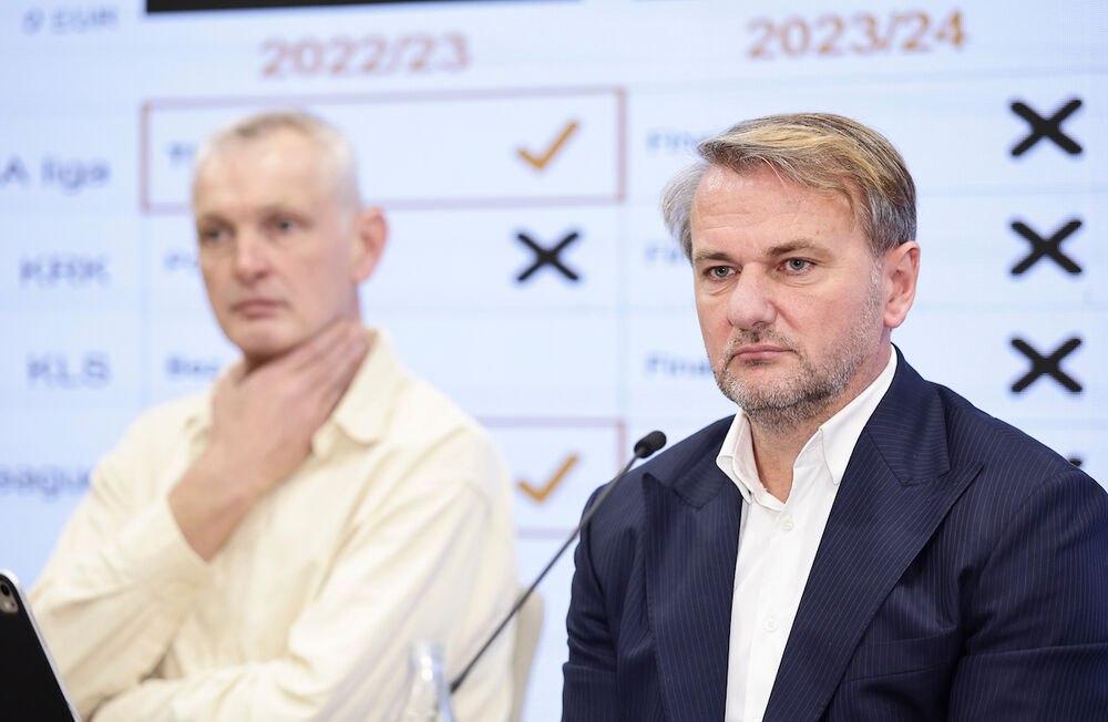 Žarko Paspalj i Ostoja Mijailović na konferenciji za medije
