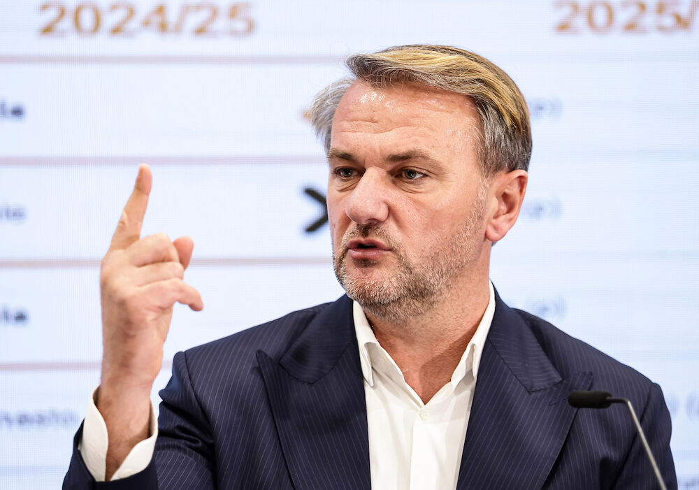 Ostoja Mijailović na konferenciji za medije