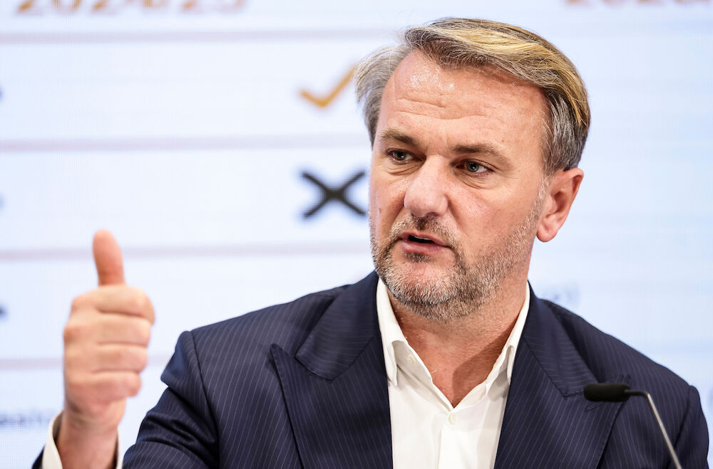 Ostoja Mijailović na konferenciji za medije