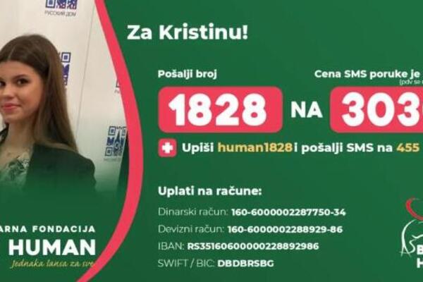 Kristina sa samo 22 godine vodi hrabru bitku: Naša pomoć za lečenje je neophodna, udružimo se i pomozimo joj (FOTO)