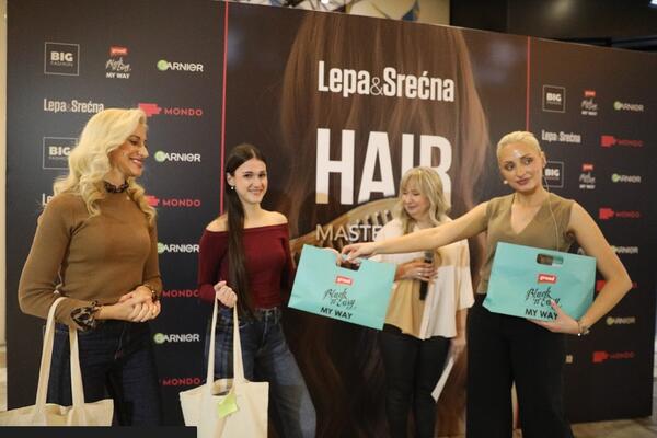 Lepa&Srećna Hair Masterclass by Vasilisa Maljm u BIG-u: Uživale smo u glamuru i stručnim savetima za negu kose