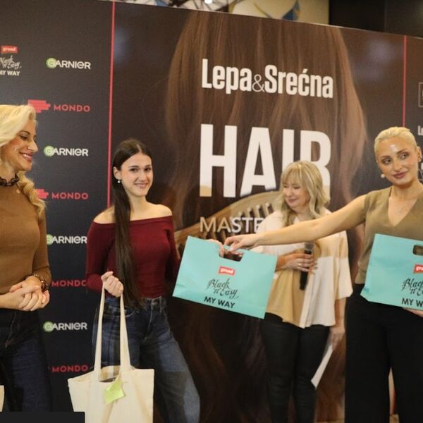 Lepa&Srećna Hair Masterclass by Vasilisa Maljm u BIG-u: Uživale smo u glamuru i stručnim savetima za negu kose