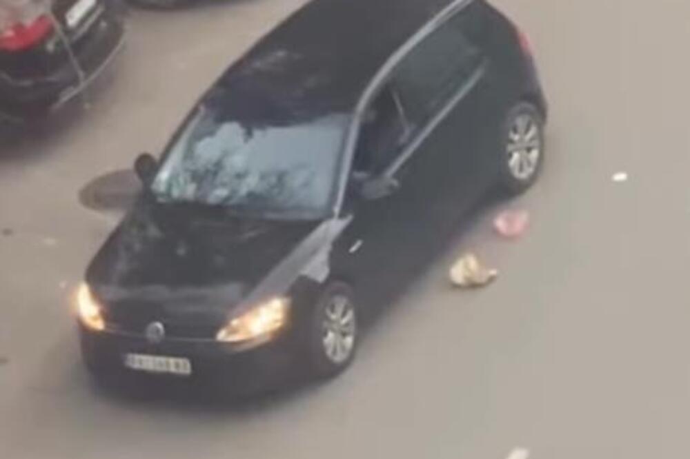 PROSTAKLUK I PRIMITIVIZAM: Pančevac stao kolima nasred puta, a ono što je uradio ZGROZILO je mnoge! (VIDEO)