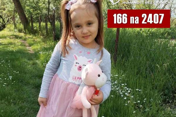 Jana (7) je mali hrabriša koji što pre mora da primi zračne terapije: Svaka pomoć znači nadu za njeno zdravlje