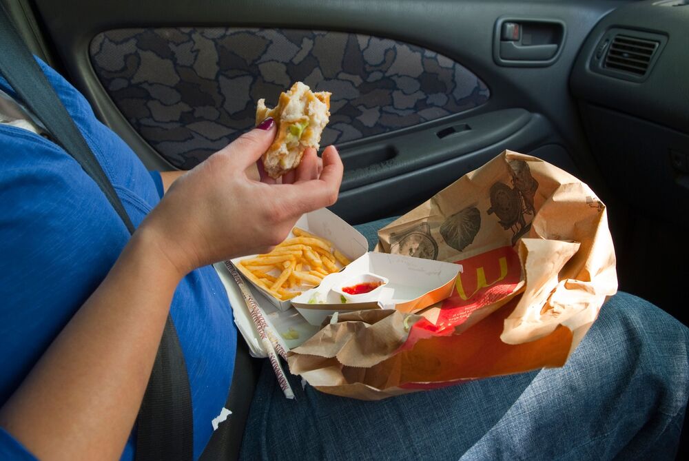 Fast food, Brza hrana, pomfrit, Hamburger