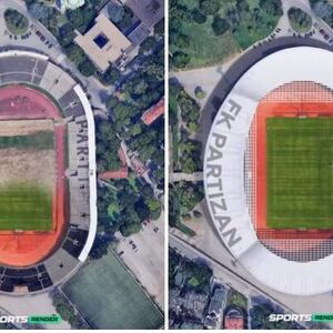 Ovako bi izgledao novi stadion Partizana: Nekada kada bude bilo finansija, mogućnosti, volje&hellip; (VIDEO)