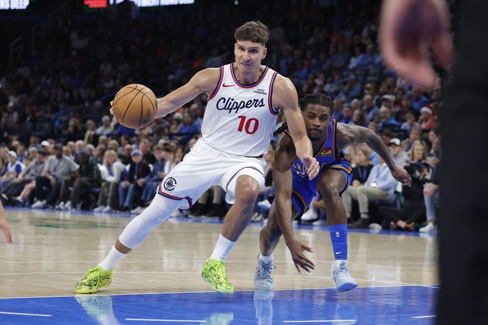 Bogdan Bogdanović treći strelac Klipersa u porazu u gostima kod šampiona (Video)