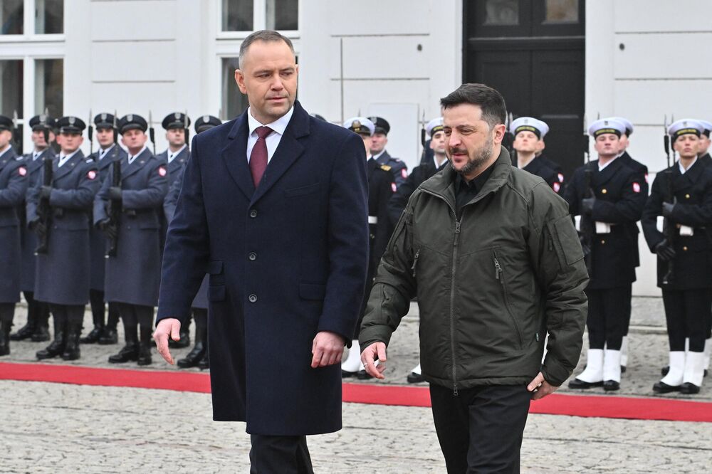 Volodimir Zelenski, Poljska