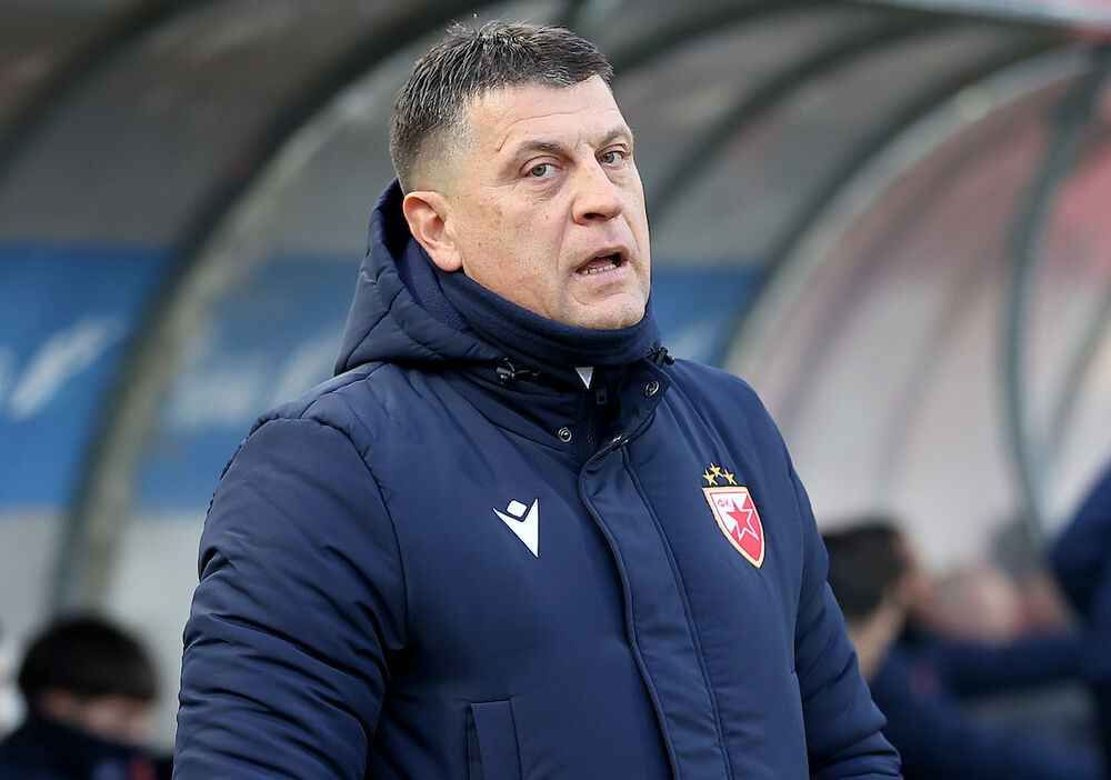 Vladan Milojević na utakmici Crvene zvezde i lučanske Mladosti