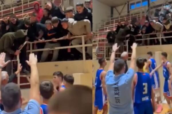 Neviđeni skandal na utakmici kadeta: Navijači ih vređali, pljuvali, uplašena deca ispraćena uz policiju (VIDEO)