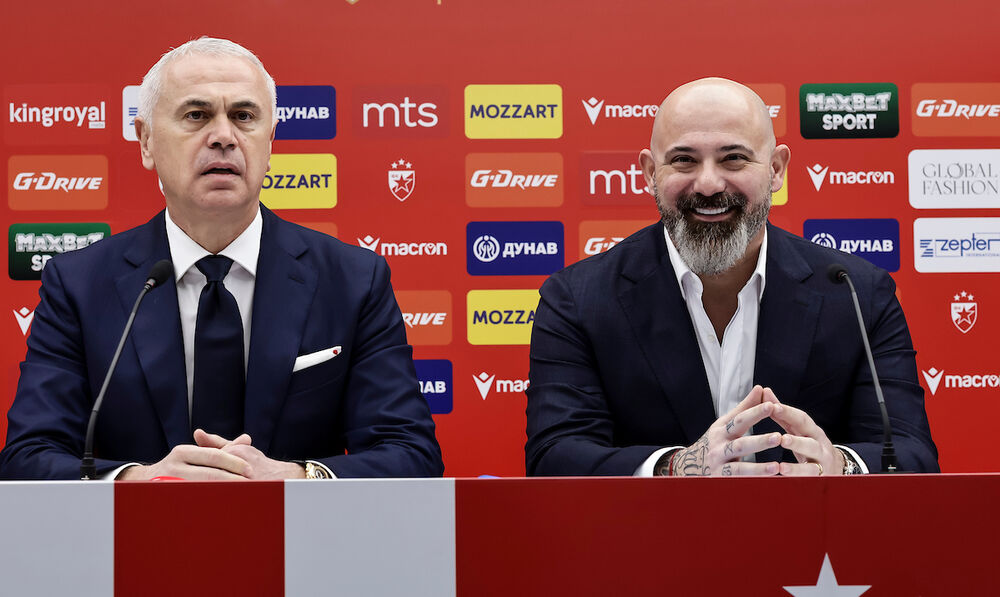 Zvezdan Terzić i Dejan Stanković na promociji