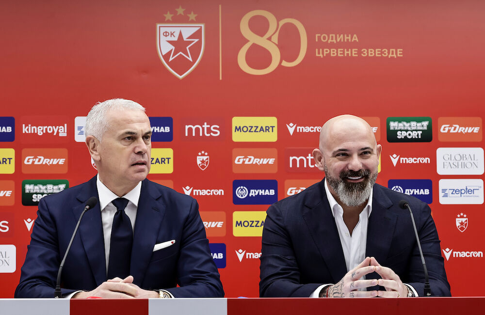 Zvezdan Terzić i Dejan Stanković na promociji