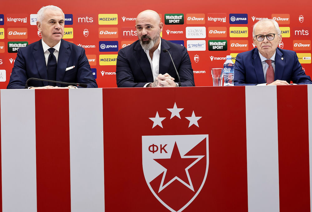 Promocija Dejana Stankovića kao novog-starog trenera FK Crvena zvezda