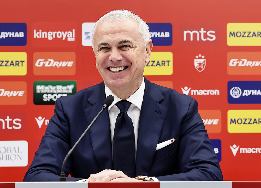 Zvezdan Terzić na promociji Dejana Stankovića kao novog-starog trenera FK Crvena zvezda