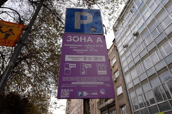 REDEFINISANE PARKING ZONE NA STAROM GRADU: Ljubičasta zona, pola sata parkiranja
