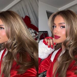 KO JE OVA ZGODNA BABA MRAZICA? Crveno obukla da sluti na RADOST - Srbi ne mogu da odvoje pogled od zanosne Anđele