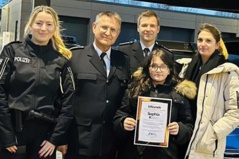 Devojčica Sofija spasila trogodišnjeg dečaka od opasnosti! Odmah pozvala policiju, a onda uradila neverovatnu stvar