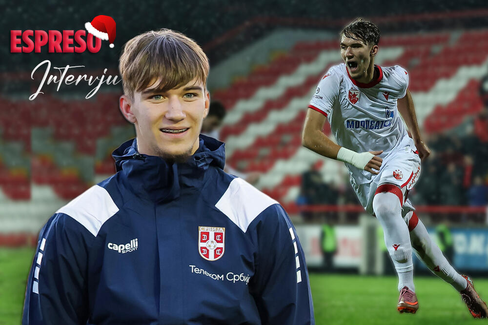 Vasilije Kostov za Espreso o ostanku u Zvezdi, prvencu, derbiju, kapitenskoj traci i omiljenoj slici 2025. godine