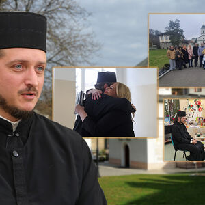 ĐAKON MIHAIL IZ MANASTIRA RAKOVICA OKUMIO SE SA PACIJENTOM IZ LAZE: "Ovde su ljudi razgolićeni u duši, prezreni..."