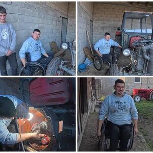 MILENKO JE SAMOHRANI OTAC U KOLICIMA: Ore, kosi, ide u šumu za drva... njegova priča je neverovatna (VIDEO)