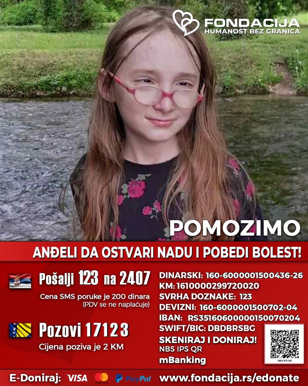 Apel za Anđelu Mišić