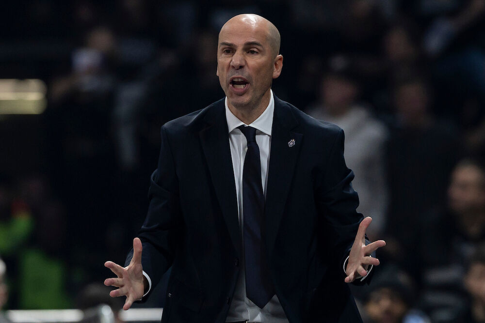 Detalj sa utakmice Partizana i Makabija iz Tel Aviva