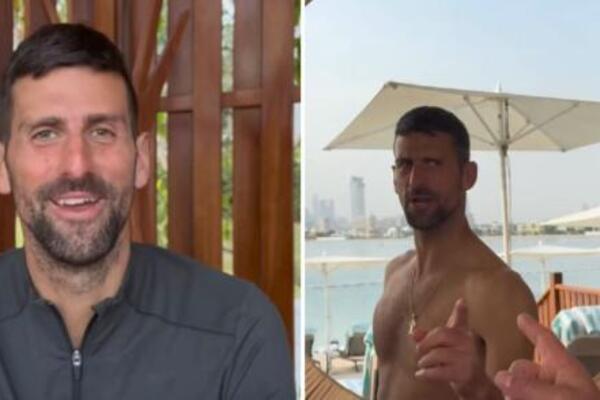 Urnebesna čestitka Novaka Đokovića za Novu godinu! Sve počeo na plaži, završio u kuglani, a KRAJ JE NAJJAČI