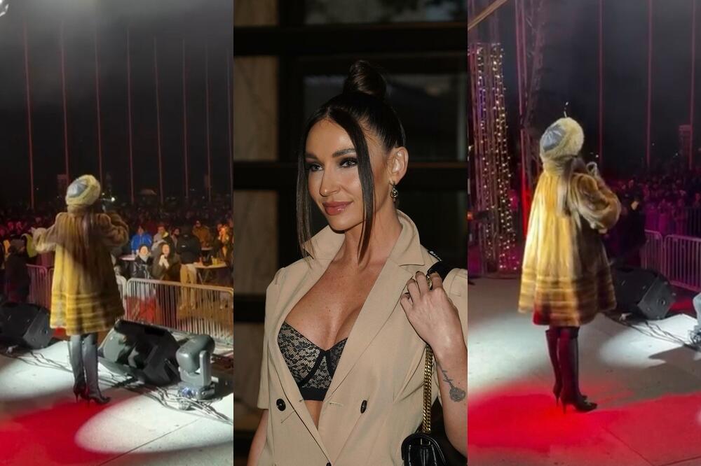 HAOS NA &ndash;10! Kaća Živković zapalila trg, 10.000 ljudi u delirijum - pogledajte samo SNIMAK koji svi komentarišu