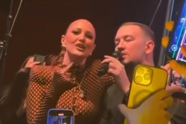 NE ZNA ČOVEK GDE PRE DA GLEDA! Prija postala viralna zbog pevanja sa Živkovićem - CENA HALJINE PALA U DRUGI PLAN