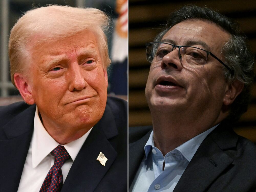 Gustavo Petro, Donald Tramp