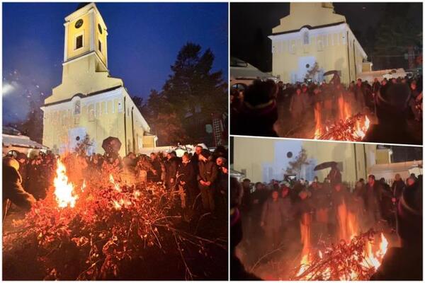 Prvo trubači, a za vrhunac kolo! Ovako Užičani slave Badnje veče! Stotine ljudi na ulicama