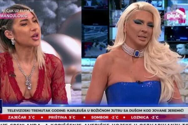JOVANA JEREMIĆ RIDALA ZBOG REČI JELENE KARLEUŠE! Voditeljka van sebe, program umalo PREKINUT