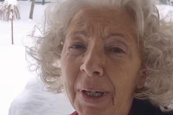 Maja Volk zavejana 50 kilometara od Beograda: Evo čime se hrani odsečena od sveta, od ovih prizora zastaje dah