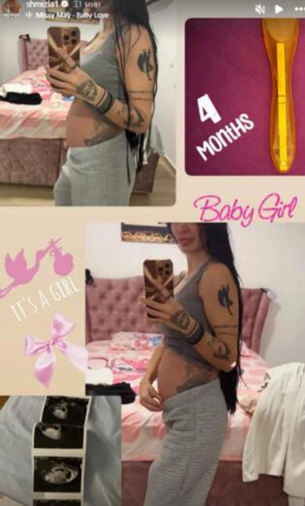 Jovana pokazala trudniički stomak