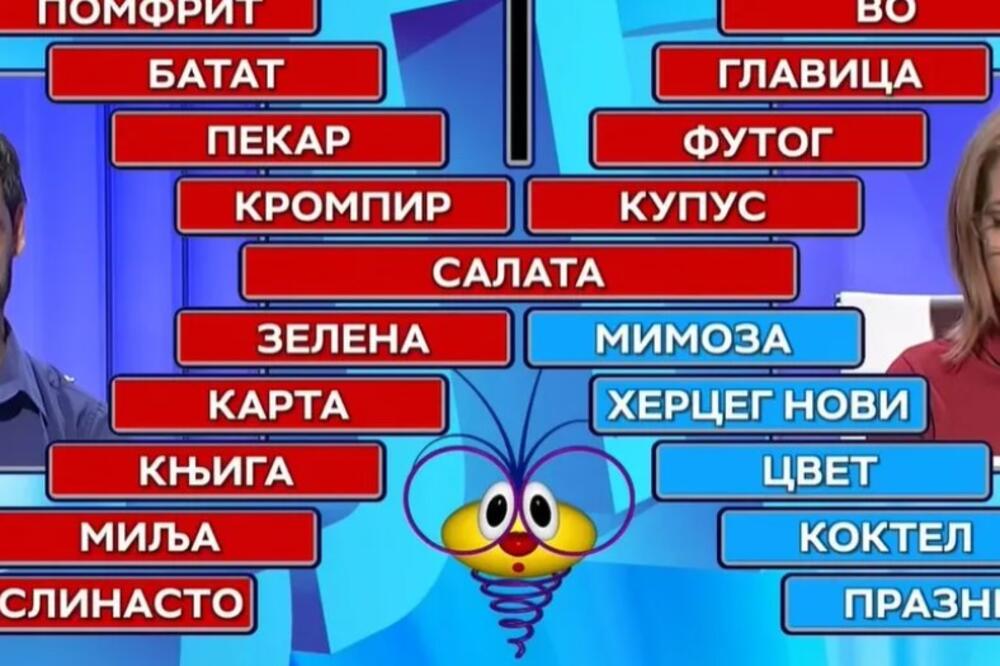 OVAKAV PREOKRET NIJE ODAVNO VIĐEN U "SLAGALICI": Danica je gubila sa 43 poena razlike, a onda je uradila ovo