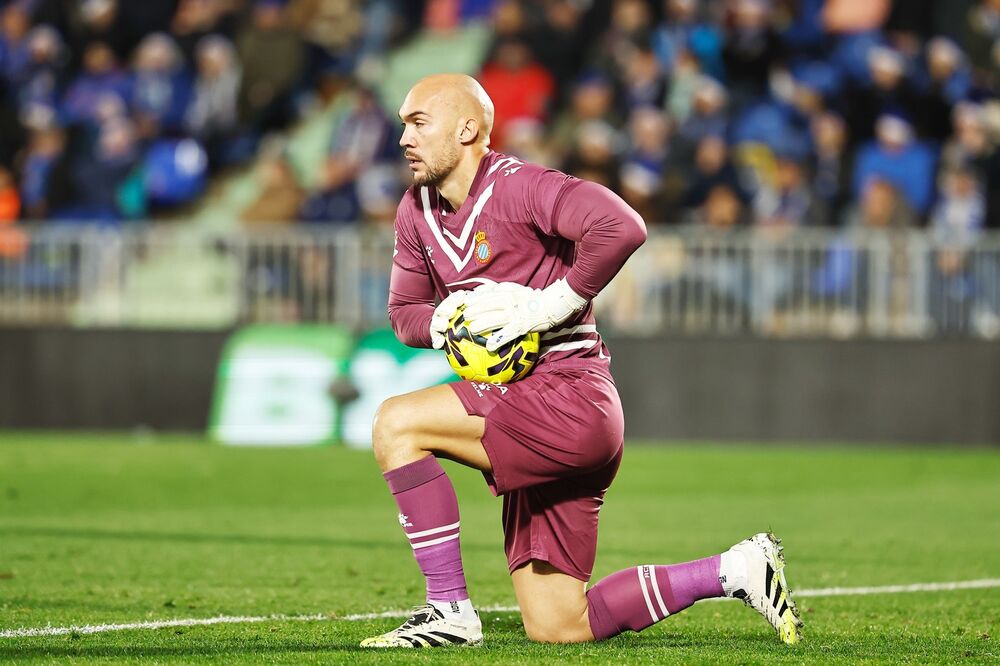 Marko Dmitrović na utakmici Hetafea i Espanjola