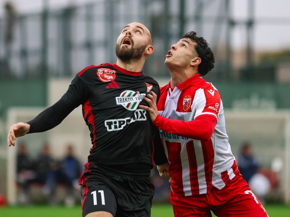 Detalj sa utakmice Crvene zvezde i Debrecina