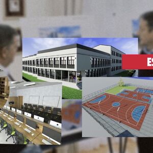 EKSKLUZIVNE FOTOGRAFIJE! Pogledajte kako će izgledati SREDNJA ŠKOLA u Ubu posle rekonstrukcije - EVROPSKI STANDARD