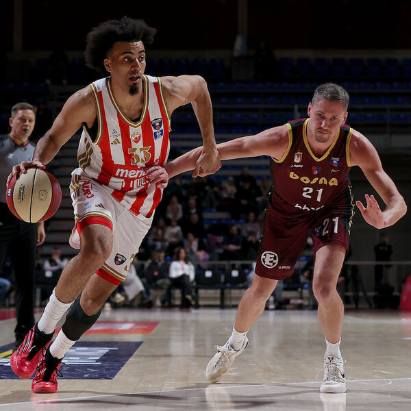 Džordan Nvora trojkom rešio nepotrebnu dramu Crvene zvezde protiv Bosne (Video/Foto)