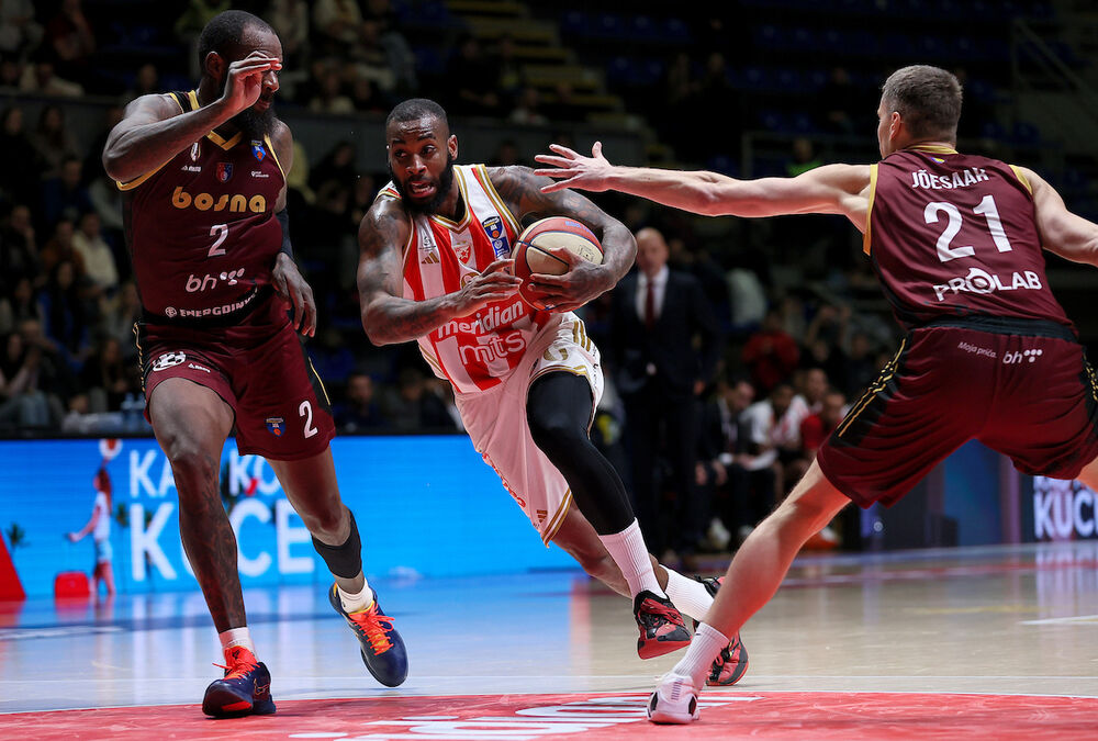 Detalj sa utakmice Crvene zvezde i Bosne