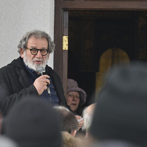 "Sa velikom radošću ću isticati da sam ja tvoj brat" Boda Ninković nije mogao da zadrži suze, njegove reči odjekuju