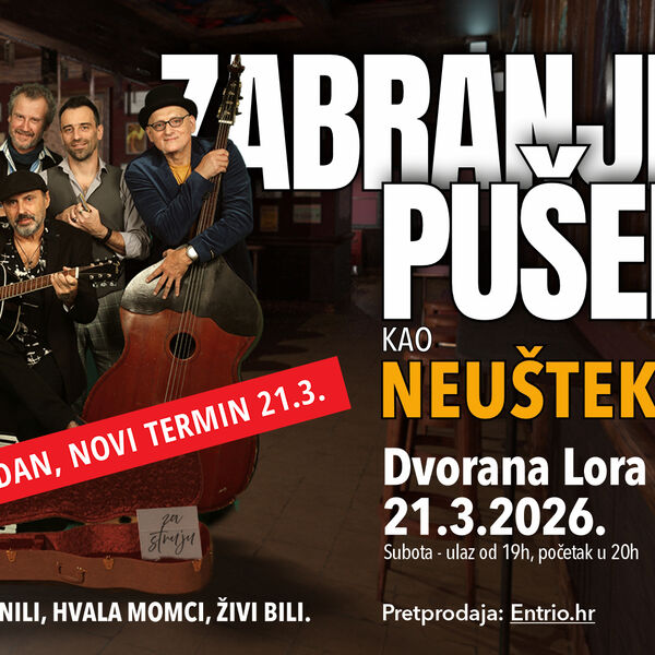 Zabranjeno pušenje: Neuštekani rasprodali koncert u Splitu