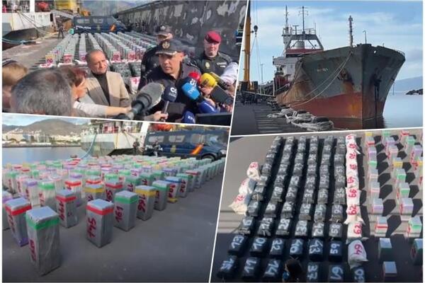 DVOJICA SRBA PALA U OPERACIJI "BELA PLIMA" NA KANARSKIM OSTRVIMA: Zaplenjeno 10 tona droge, uhapšeni na Atlantiku!