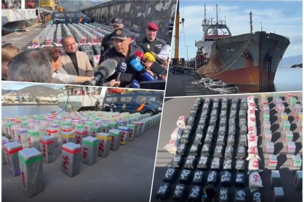 DVOJICA SRBA PALA U OPERACIJI "BELA PLIMA" NA KANARSKIM OSTRVIMA: Zaplenjeno 10 tona droge, uhapšeni na Atlantiku!