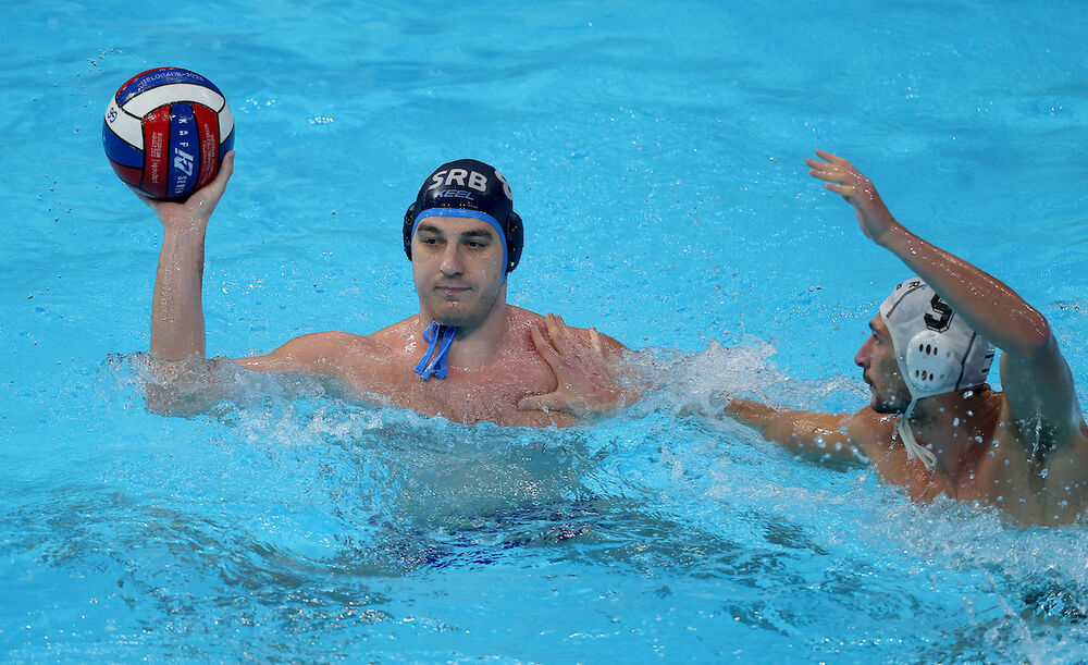 Detalj sa utakmice Izraela i Srbije na Evropskom prvenstvu u Beogradskoj areni