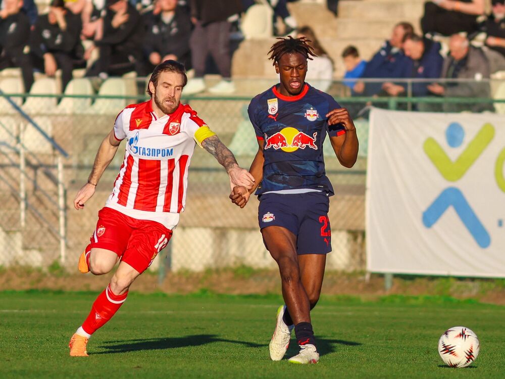 Detalj sa utakmice Crvene zvezde i Salcburga