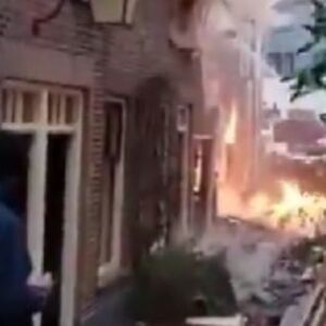 PRVI SNIMCI SA MESTA EKSPLOZIJE U UTREHTU: Vanredna situacija, ljudi u panici! (VIDEO)