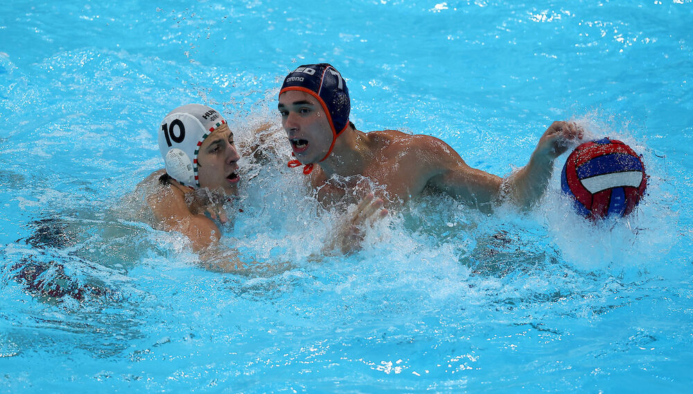 Detalj sa utakmice Mađarske i Hrvatske na Evropskom prvenstvu u Beogradskoj areni