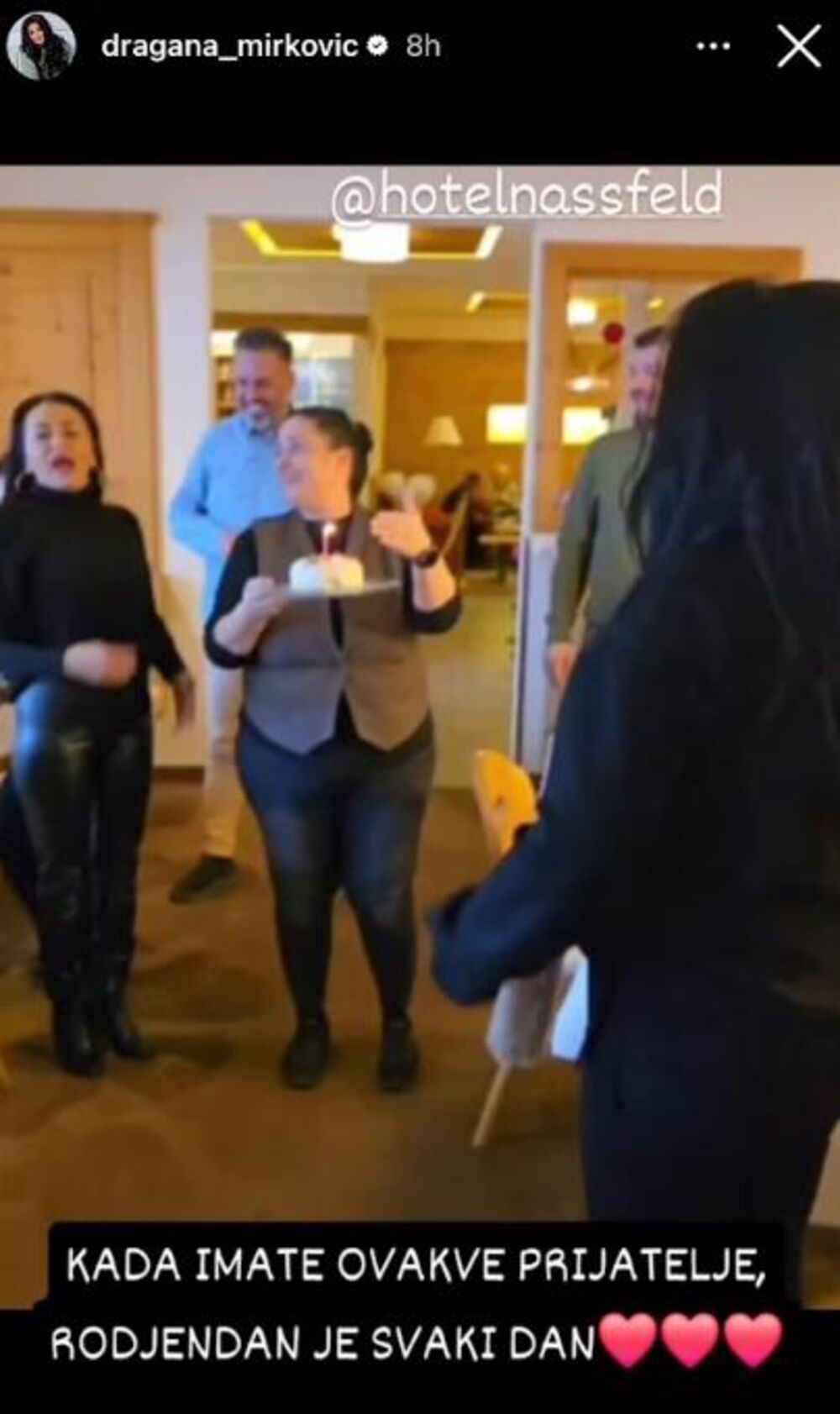 Iznenađenje za Draganu Mirković